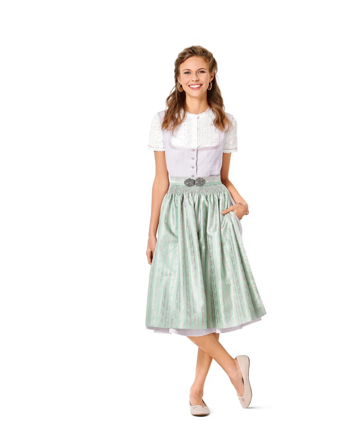 Cartamodelli Burda Abiti>Dirndl - Camicia Dirndl