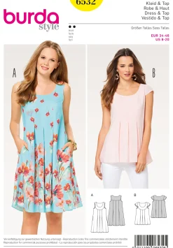 Cartamodelli Burda Top|Abiti><noscript><img width=