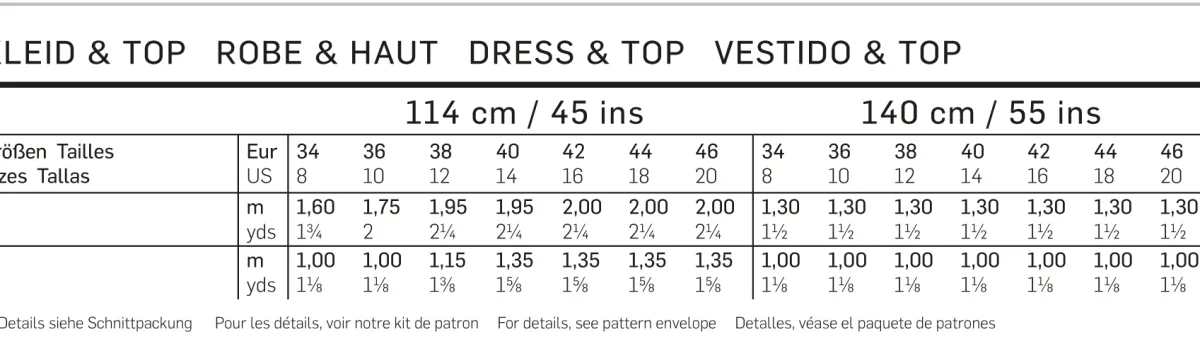 Cartamodelli Burda Top|Abiti>Dress, top