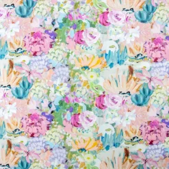 Giesse Scampoli Tovaglie Fantasia>DRILL COTONE DIGITALE GARDENIA