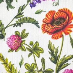 Giesse Scampoli Tovaglie Fantasia>DRILL COTONE DIGITALE GIARDINO BOTANICO