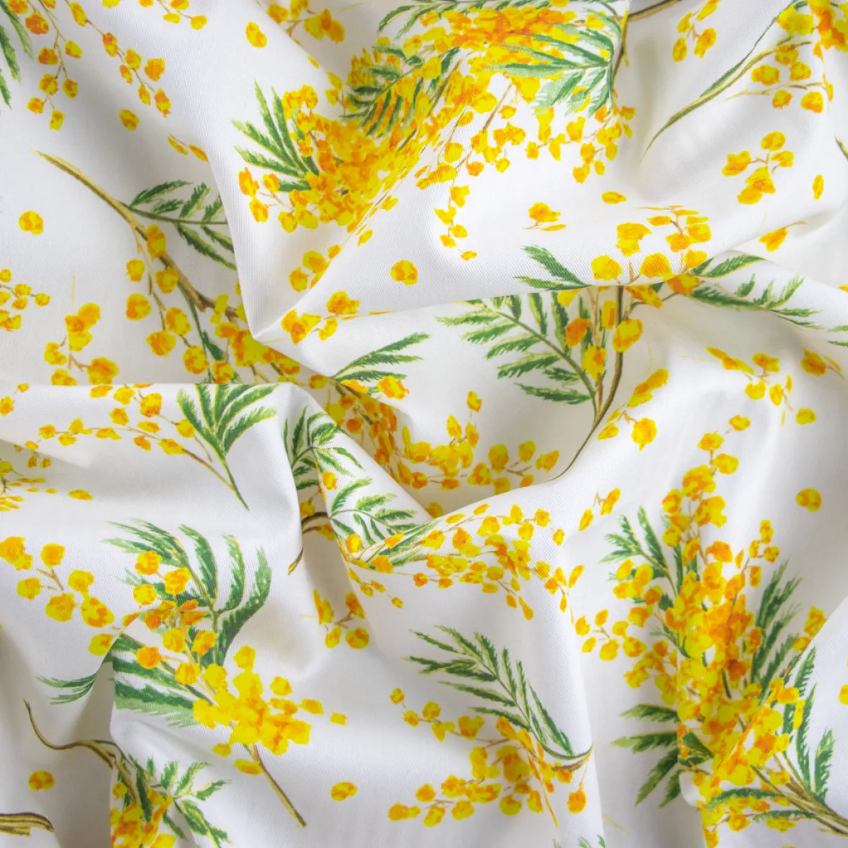 Giesse Scampoli Tovaglie Fantasia>DRILL COTONE DIGITALE MIMOSE