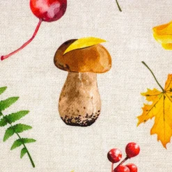 Giesse Scampoli Tovaglie Fantasia>DRILL COTONE DIGITALE NEW MUSHROOMS