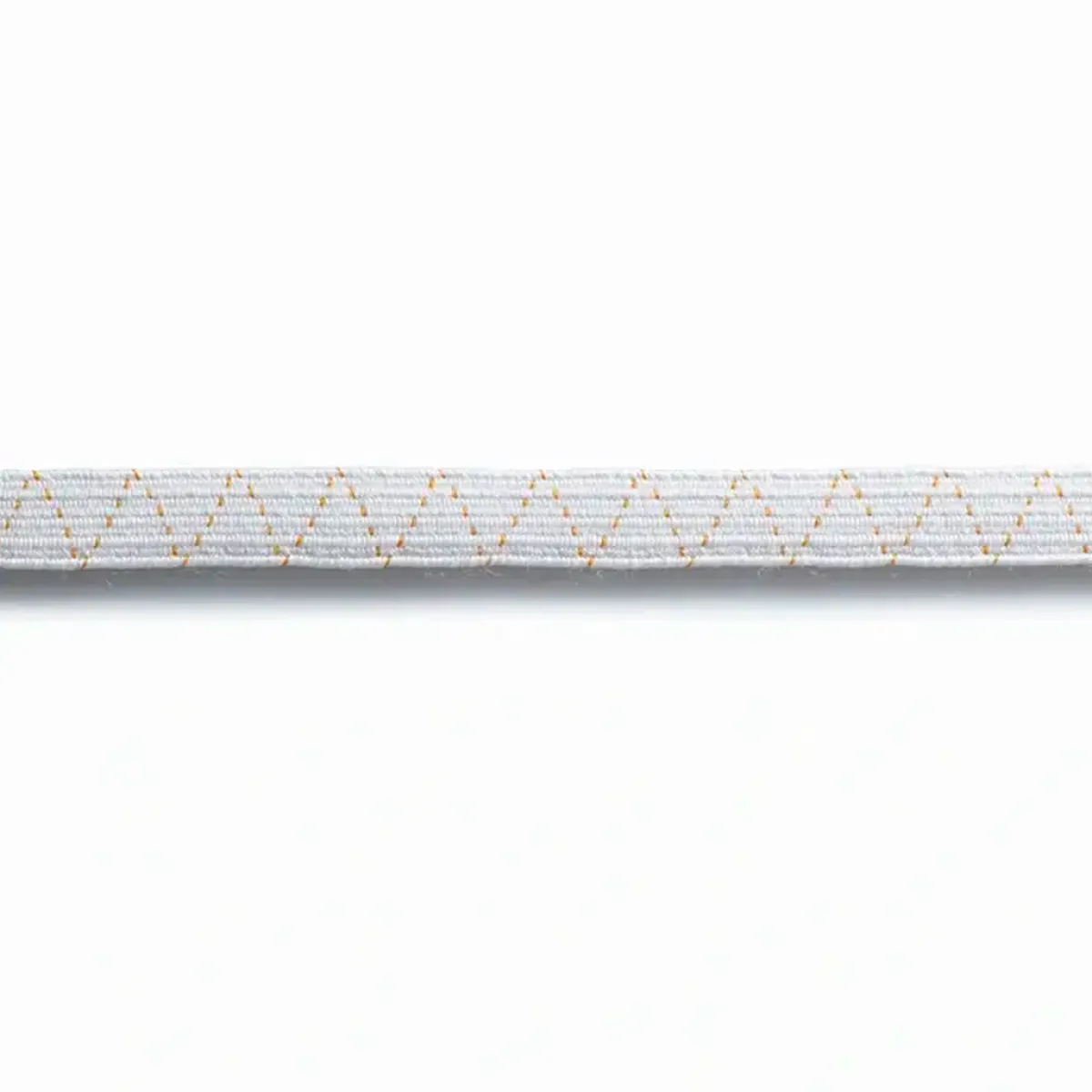 Giesse Scampoli Velcro Ed Elastici>Elastico lavabile 10mm bianco 5 MT
