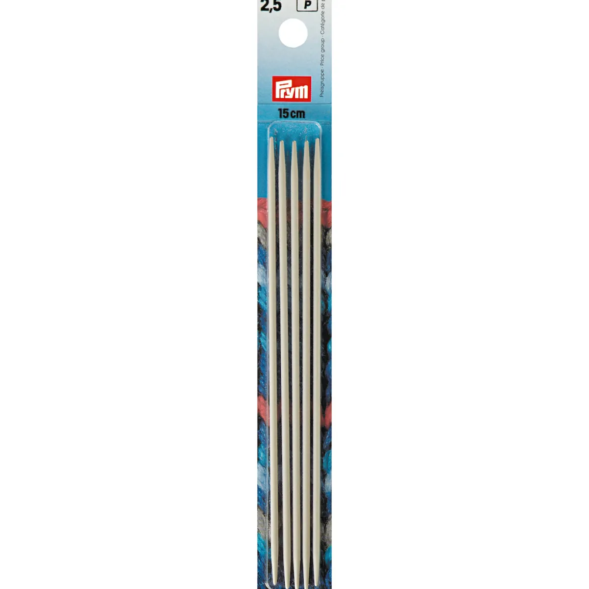Giesse Scampoli Ferri E Uncinetti>Ferri a doppia punta 15cm 2,5mm