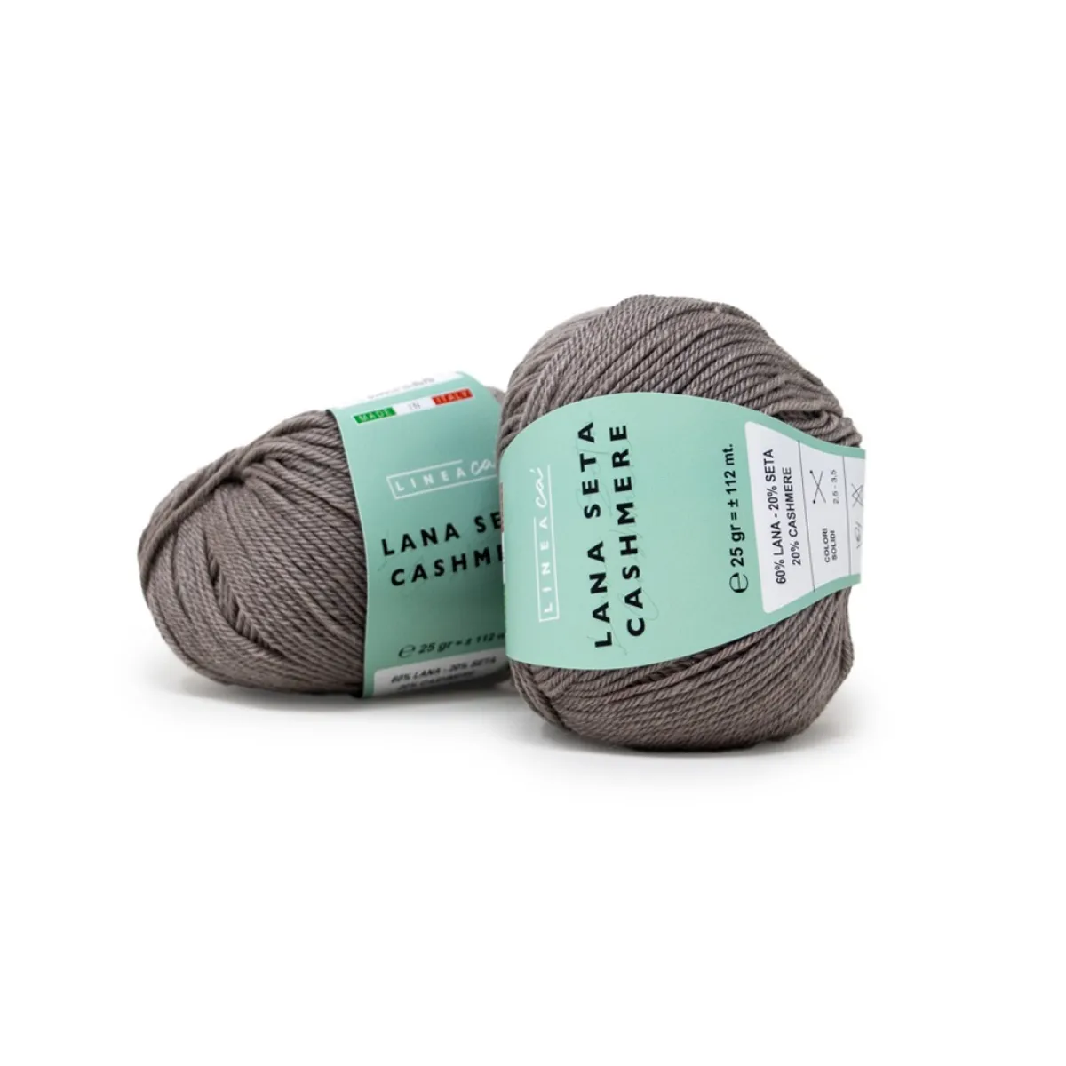 Giesse Scampoli Filati>Filato Lana Seta Cashmere gom. da 25g