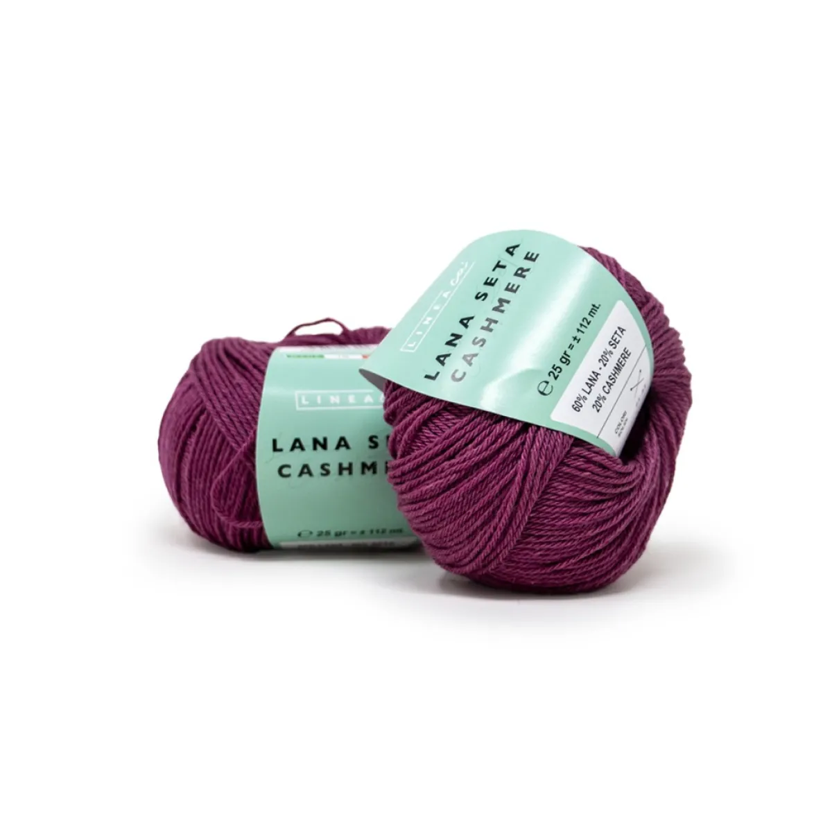Giesse Scampoli Filati>Filato Lana Seta Cashmere gom. da 25g