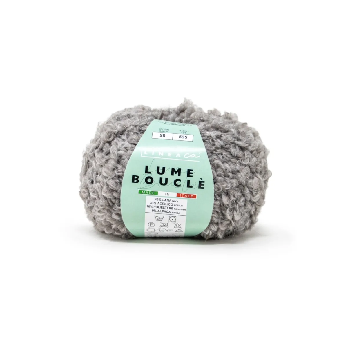 Giesse Scampoli Filati>Filato Lume Boucle' gomitolo da 50gr