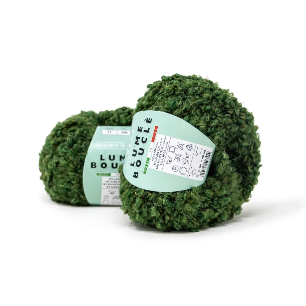 Giesse Scampoli Filati>Filato Lume Boucle' gomitolo da 50gr