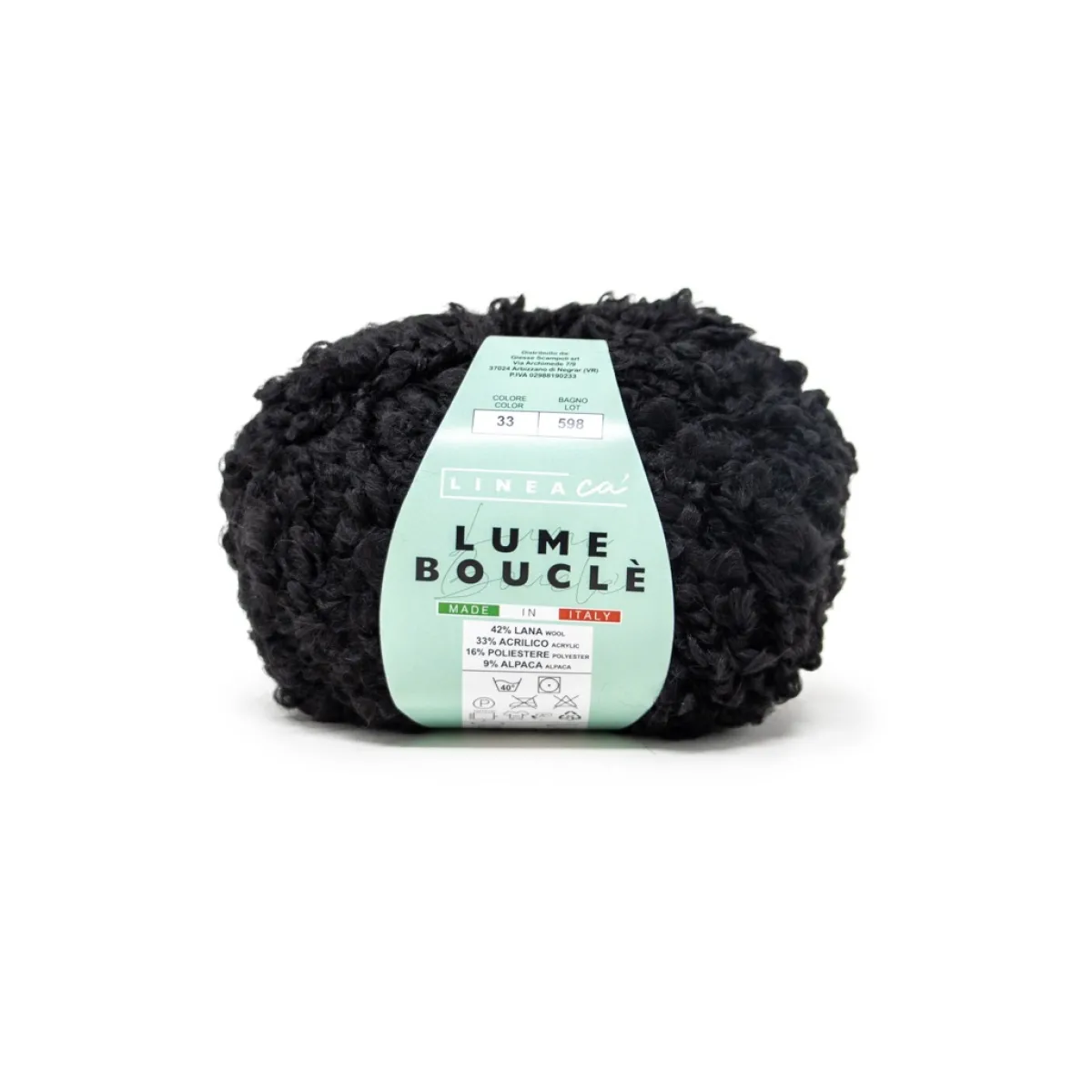 Giesse Scampoli Filati>Filato Lume Boucle' gomitolo da 50gr