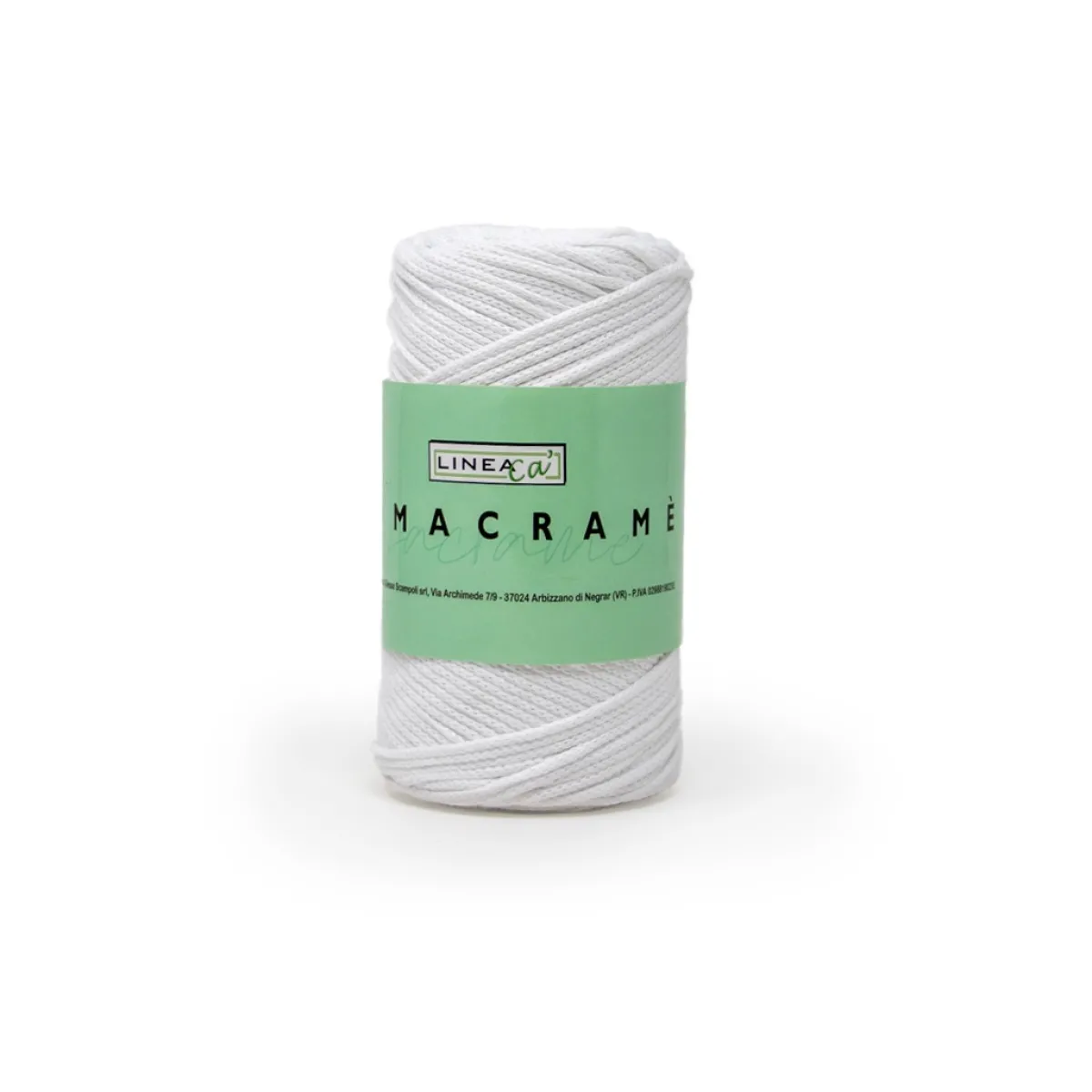 Giesse Scampoli Filati>FILATO MACRAME' GOMITOLO DA 250G