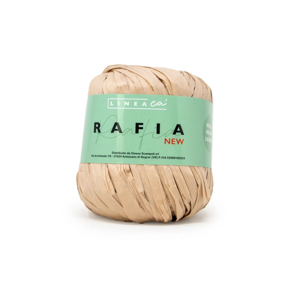 Giesse Scampoli Filati>Filato Rafia New gomitolo da 50g