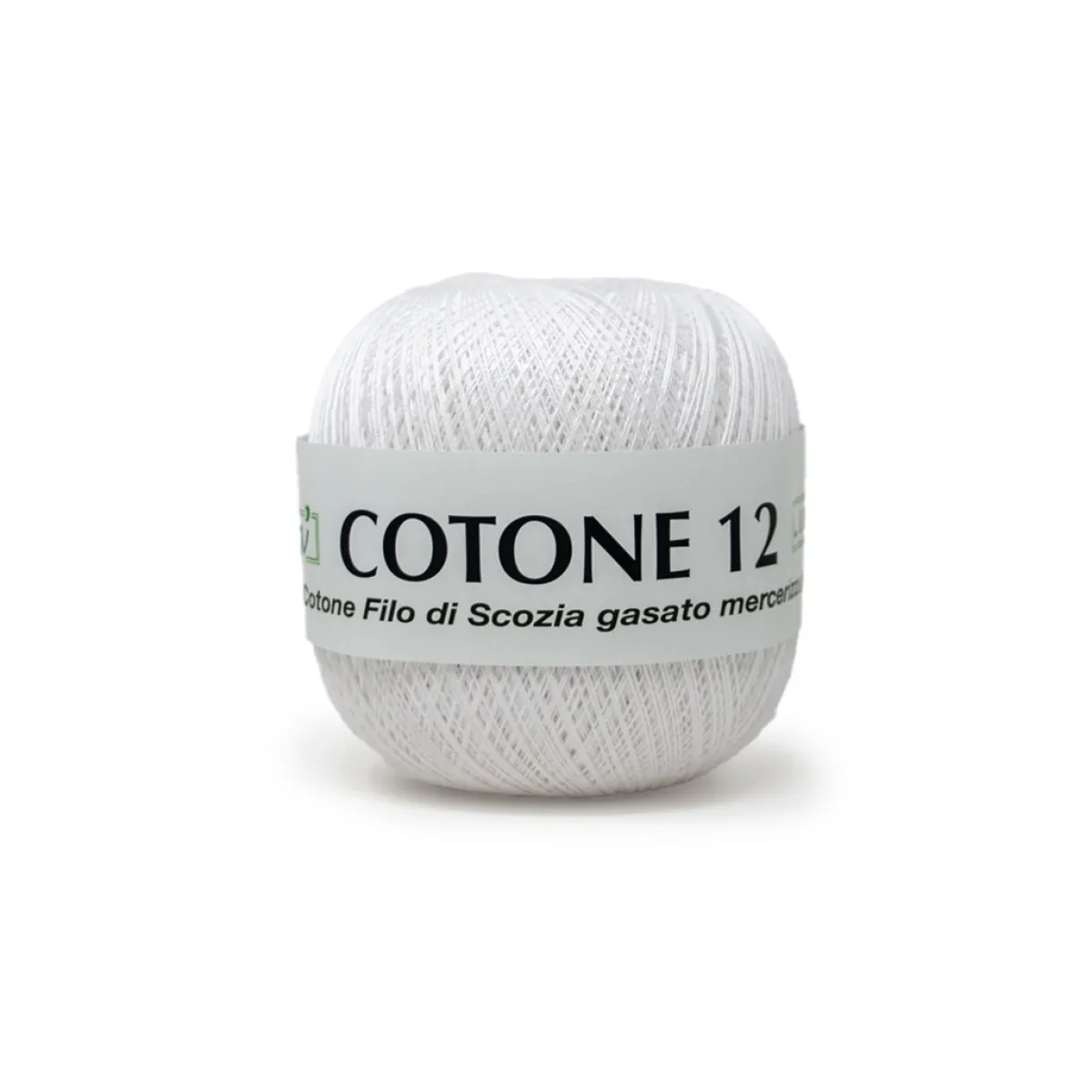 Giesse Scampoli Ferri E Uncinetti>FILO UNCINETTO COTONE N.12 GOM.DA 100G