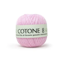 Giesse Scampoli Ferri E Uncinetti>FILO UNCINETTO COTONE N.8 GOM.DA 100G