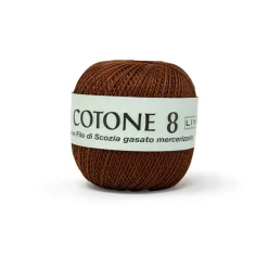 Giesse Scampoli Ferri E Uncinetti>FILO UNCINETTO COTONE N.8 GOM.DA 100G