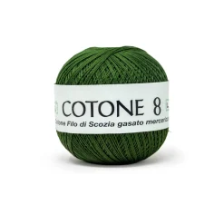 Giesse Scampoli Ferri E Uncinetti>FILO UNCINETTO COTONE N.8 GOM.DA 100G