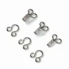 Giesse Scampoli Chiusure Ed Accessori Intimo>Ganci ed occhielli ottone N.3 argento
