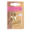 Giesse Scampoli Accessori Per Borse E Bigiotteria>GANCIO CON MOSCHETTONE 30X40 MM