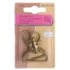 Giesse Scampoli Accessori Per Borse E Bigiotteria>GANCIO CON MOSCHETTONE 30X40MM