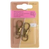 Giesse Scampoli Accessori Per Borse E Bigiotteria>GANCIO CON MOSCHETTONE 7X38MM