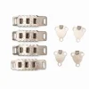 Giesse Scampoli Chiusure Ed Accessori Intimo>Ganci regolabili acciaio 4mm