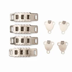 Giesse Scampoli Chiusure Ed Accessori Intimo>Ganci regolabili acciaio 4mm