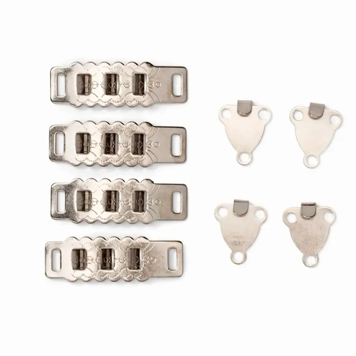 Giesse Scampoli Chiusure Ed Accessori Intimo>Ganci regolabili acciaio 4mm