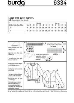 Cartamodelli Burda Giacche>giacca