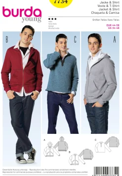 Uomo Cartamodelli Burda Uomo><noscript><img width=