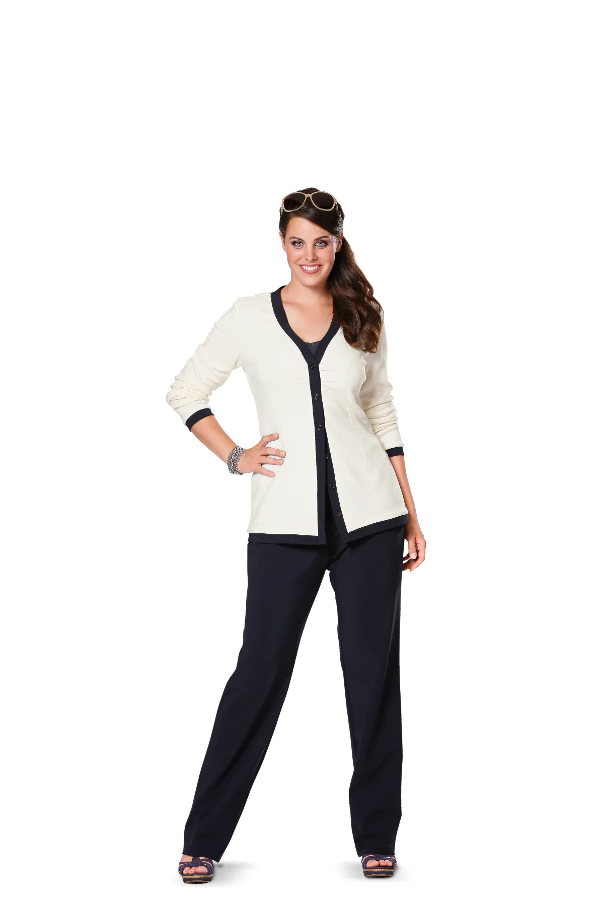 Cartamodelli Burda Taglie Forti>Giacca, camicia e vestito