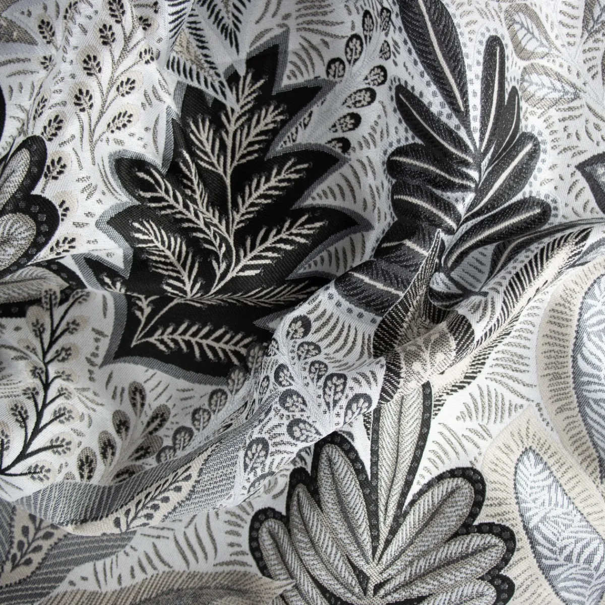 Giesse Scampoli Tappezzeria Fantasia>GOBELIN BOTANIC BLACK