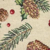 Giesse Scampoli Tappezzeria Fantasia>GOBELIN NATALE LUREX