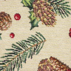 Giesse Scampoli Tappezzeria Fantasia>GOBELIN NATALE LUREX