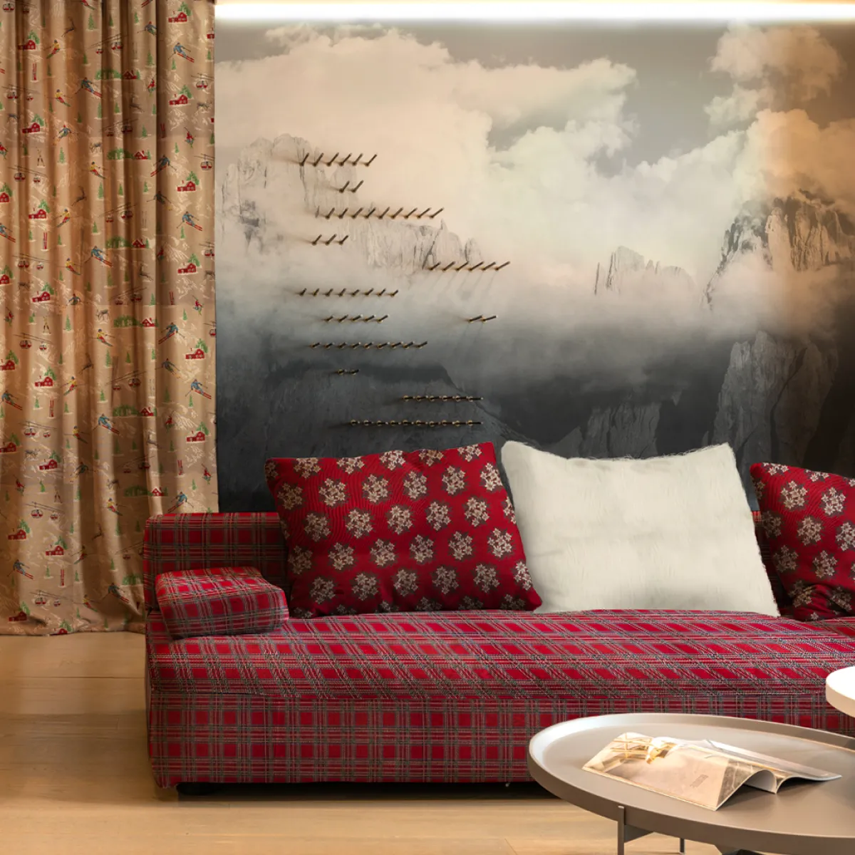 Giesse Scampoli Tappezzeria Fantasia>GOBELIN SCOZZESE LUREX