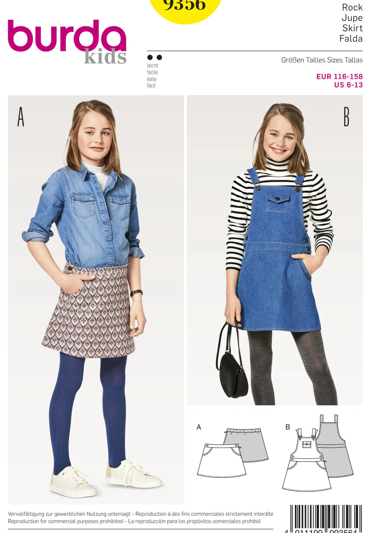 Cartamodelli Burda Neonati|Bambini>GONNA