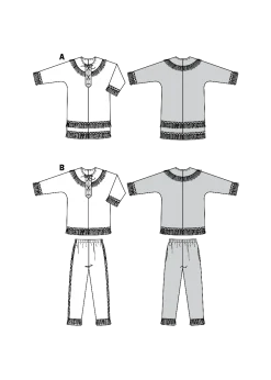Cartamodelli Burda Neonati|Bambini>INDIANI