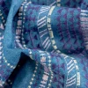 Giesse Scampoli Pizzi E Tessuti Ricamati>JEANS RICAMATO GEOMETRICO