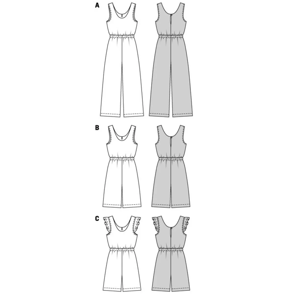 Giesse Scampoli Top>Jumpsuit