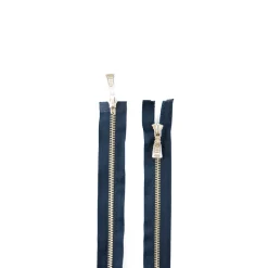 Giesse Scampoli Cerniere & Accessori>Lampo Metallo n.5 Doppio Cursore