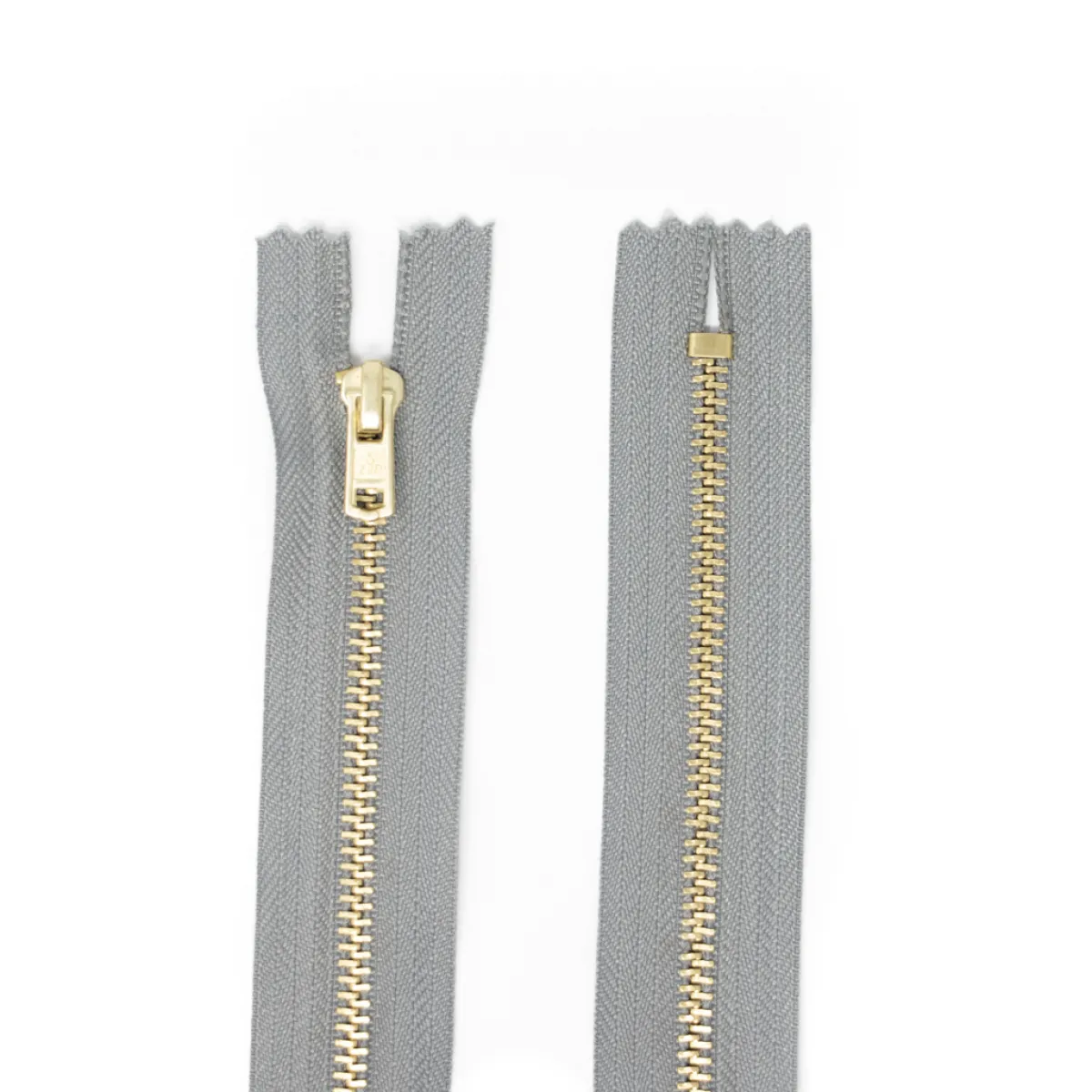 Giesse Scampoli Cerniere & Accessori>Lampo Metallo n.4 Fissa