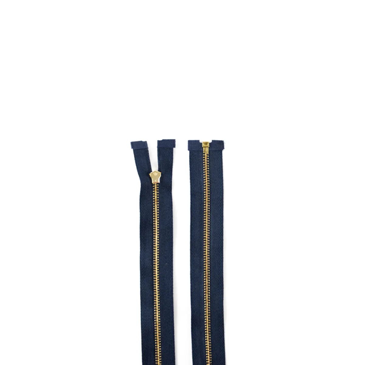 Giesse Scampoli Cerniere & Accessori>Lampo Metallo Oro n.3 Divisibile