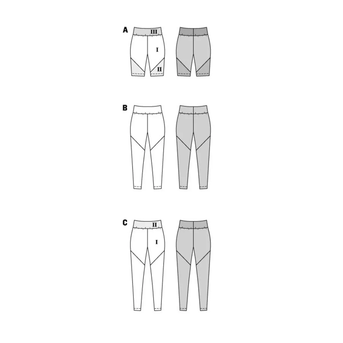 Giesse Scampoli Pantaloni>Leggings