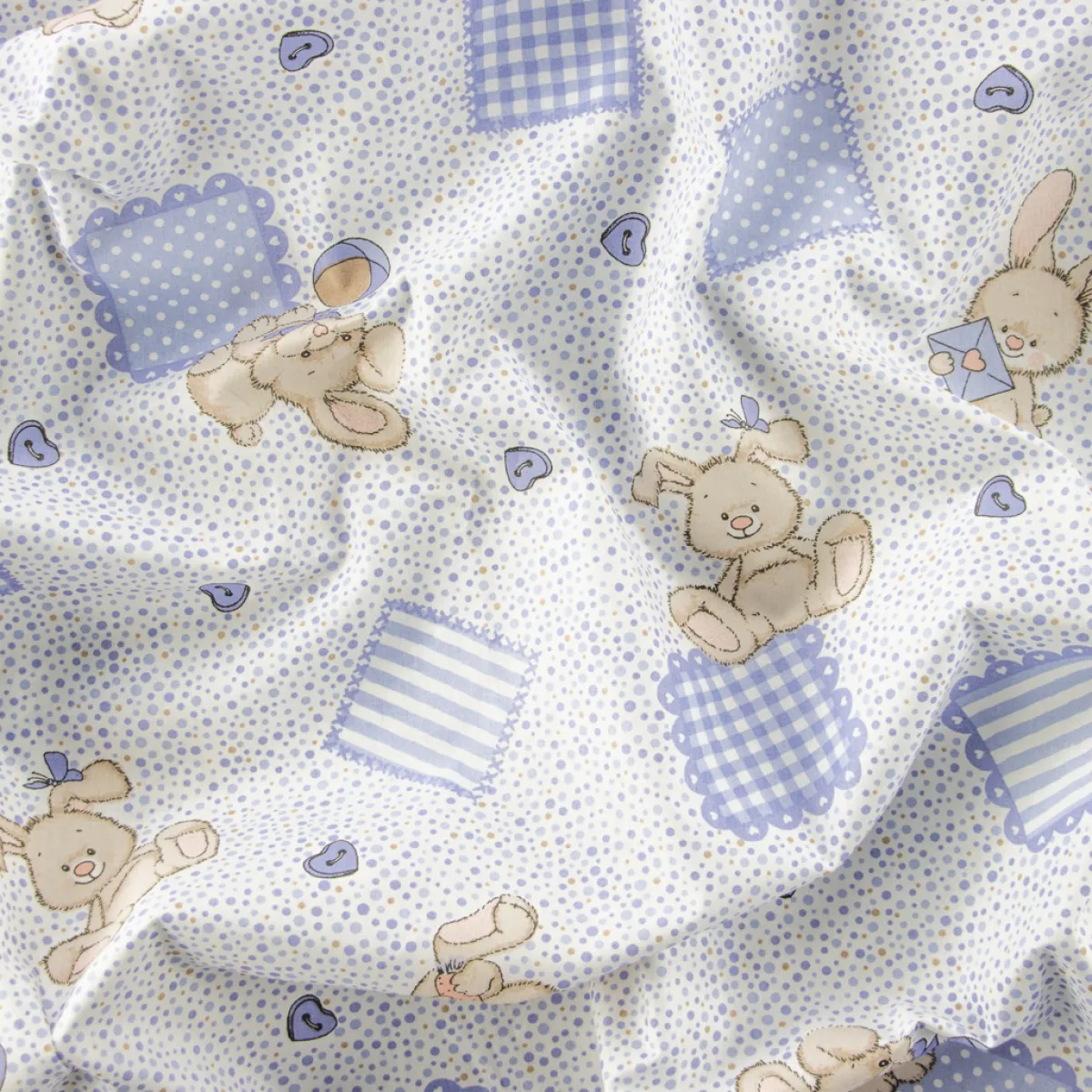 Giesse Scampoli Lenzuola Fantasia>LENZUOLA MODA DISEGNO BUNNY