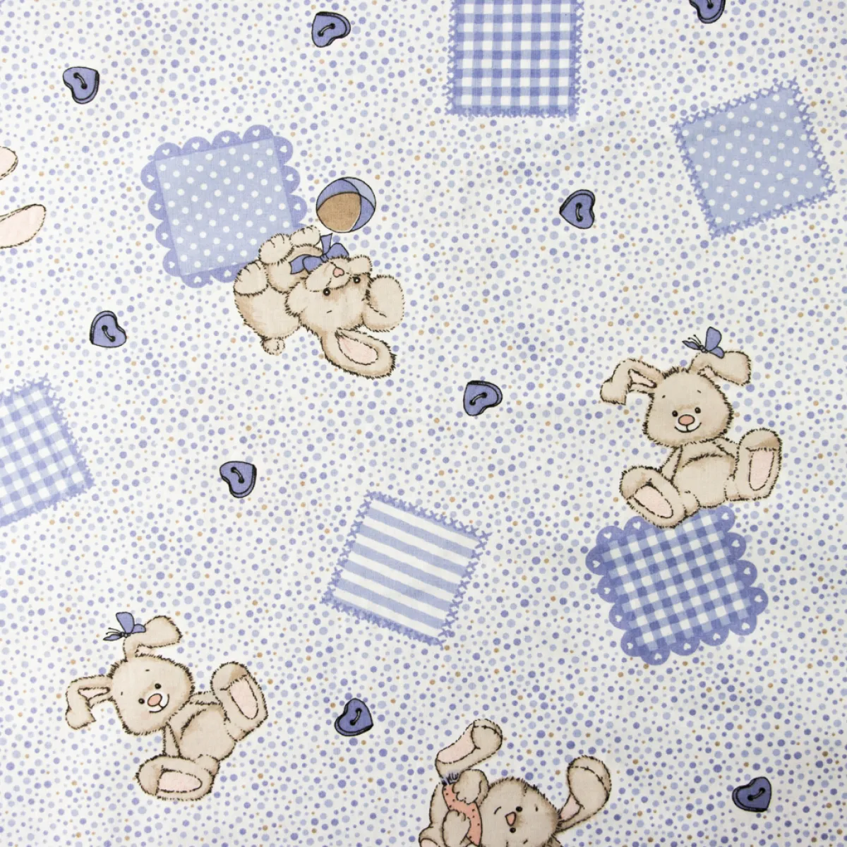 Giesse Scampoli Lenzuola Fantasia>LENZUOLA MODA DISEGNO BUNNY