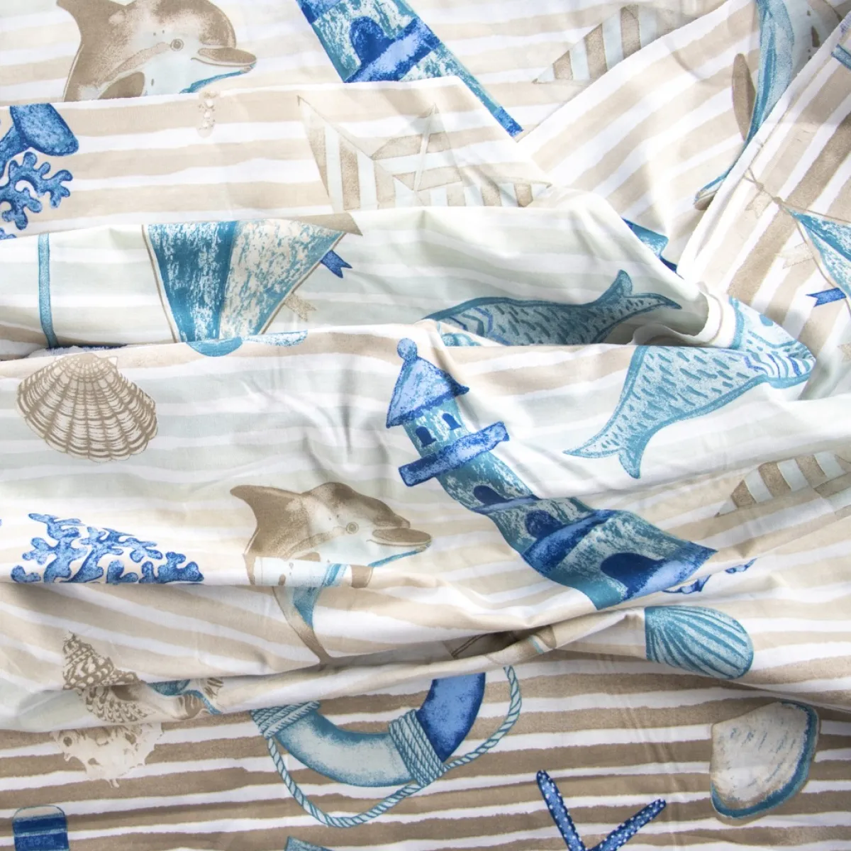 Giesse Scampoli Lenzuola Fantasia>LENZUOLA MODA MARE