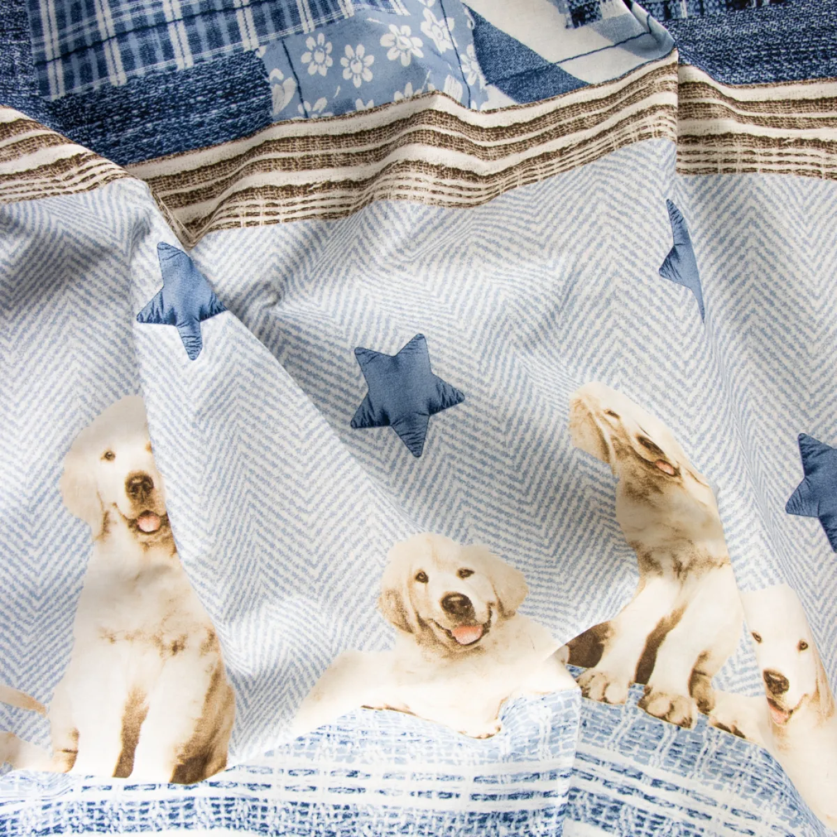 Giesse Scampoli Lenzuola Fantasia>LENZUOLA MODA STELLA CANI