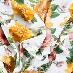 Giesse Scampoli Rasatelli Di Cotone>LENZUOLA RASO DIGITALE ROSE
