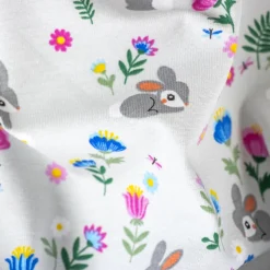 Bambino Giesse Scampoli Maglia E Jersey|Felpa E Jersey Fantasia>MAGLINA FANTASIA TOYS BUNNY F/GRIGIO CONIGLI