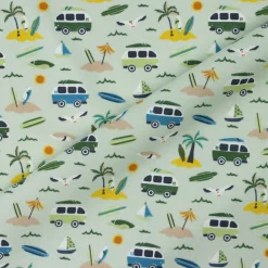 Bambino Giesse Scampoli Maglia E Jersey|Felpa E Jersey Fantasia>MAGLINA FANTASIA TOYS CAMPER E PALME