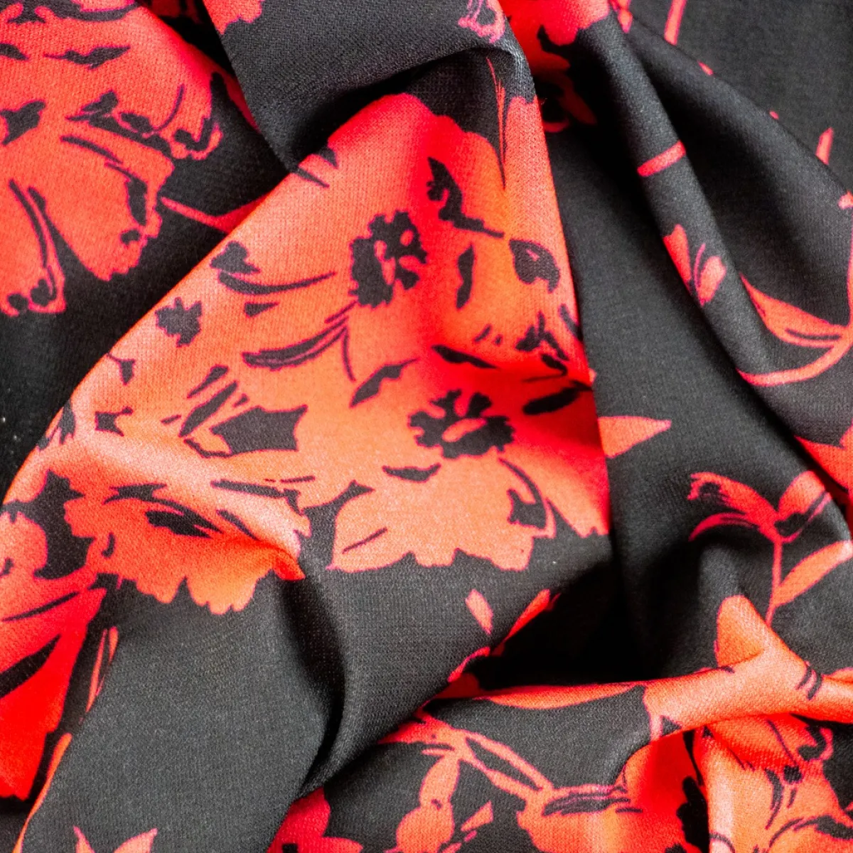 Giesse Scampoli Felpa E Jersey Fantasia|Fantasie Moda>MAGLINA NICOLETTA FIORI